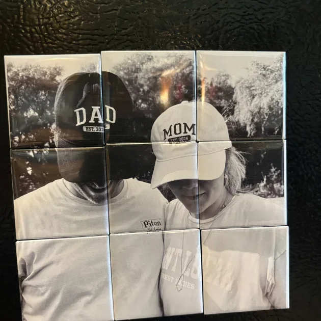 Custom Photo 9 Piece Magnet Puzzle