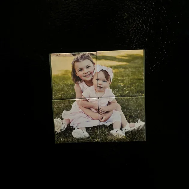 Custom Photo 4 Piece Magnet Puzzle